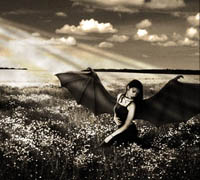 Photoshop - Devil in the Field Photo Manipulation