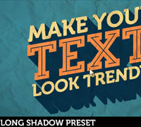 VideoHive - Long Shadow Preset