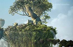 Rohan Dalvi - Floating islands of Houdini