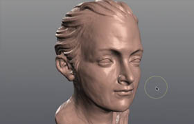 Sculpting a Classical Female Bust