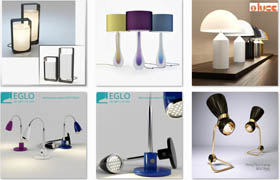 3ddd - modern table lamp