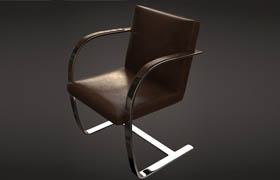 TurboSquid - Brno Chair by BBB3viz