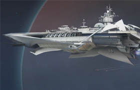 Digital Tutors - Photo-bashing an Interstellar Space Craft in Photoshop