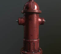 Sellfy - 3D game asset creation tutorial fire hydrant