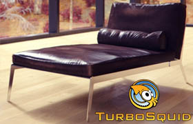 TurboSquid Happy Dormeuse Lounge Chair