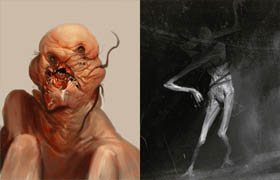 Anthony Jones - Character Design - Horror Genre