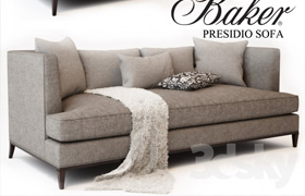 BAKER PRESIDIO SOFA No. 6729S