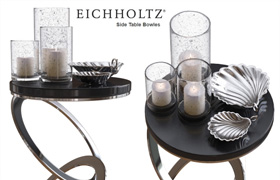 Eichholtz Side Table Bowles with accesories