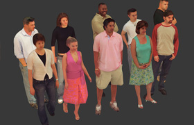 Got3d - People-Models-Casual1