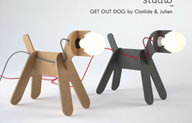 ENO STUDIO, GET OUT DOG by clotilde&julien