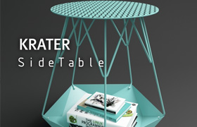 KRATER Side Table by Levantin Design