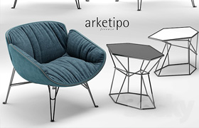 Armchair Arketipo juno