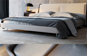 Minotti Spencer Bed