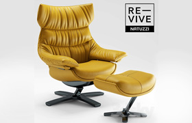 Armchair Re-vive by Natuzzi