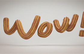 Domestika - Lettering 3D - modelado y texturizado con Cinema 4D