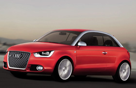 Audi A1 Metroproject Quattro Concept - 3D Model