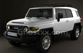 Toyota FJ Cruiser 2011 - Vray - 3D Model