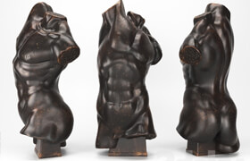 CHELINI Art.241 Statua torso