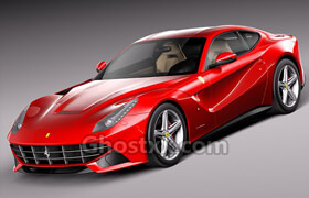 Ferrari F12 Berlinetta 2013 - 2016 - 3D Model