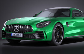 Mercedes AMG GT R 2017 - 3D Model