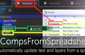 Comps From Spreadsheet v3.01 - AEscripts