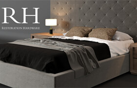 Bed RH - 3d model