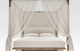 Ira Canopy bed by Giorgetti