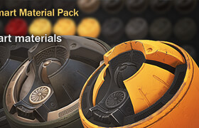 Gumroad - Substance Painter - 65 Industrial Smart Materials