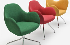 Bla Station Wilmer Armchair Set