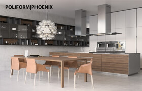 Kitchen Poliform Varenna Phoenix 2 (vray, corona)