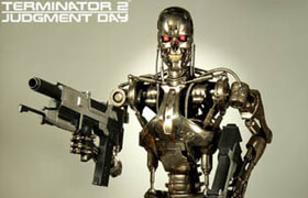 Terminator t800 3d model