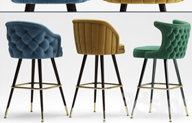 Stools Deer Spring Bar Stool