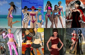 Daz3D/Poser - Wicked Assortment