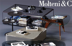 Molteni&C Coffee Tables Set 01