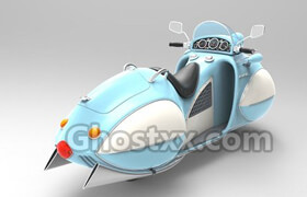 Vintage Bike - 3d Model