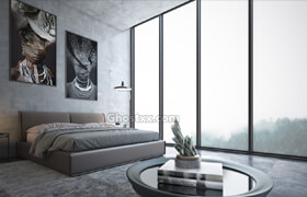 Free 3d interior scene