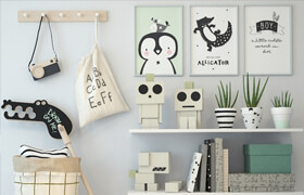 Boy room decor J17  ​