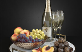 Champagne &amp; fruits