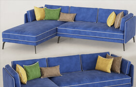 Blue Sofa