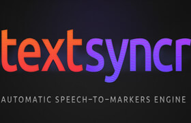 textsyncr - Aescripts