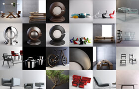 CGMood Fstorm Materials model Collection