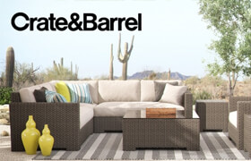 Crate &amp; Barrel - Ventura Lounge Collection - Set I