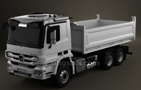 Hum3D - Mercedes-Benz Actros Tipper 3-axle 2011