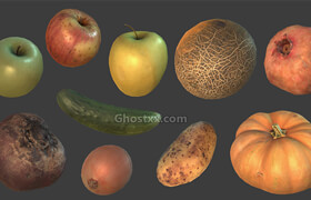 Cubebrush - Photoreal Food - 3dmodel