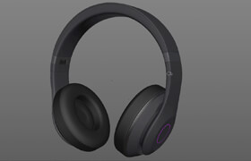 Elementza - Headsets 3D modeling in Cinema 4D