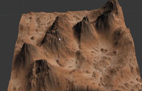 Skillshare - Import a Textured Terrain in Blender, Cinema 4D, Maya, 3ds Max, Houdini, Vue, Terragen and WM - Film VFX