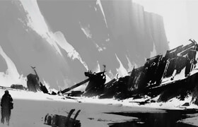 Artstation - Brush Set For Graphic Composition with Sathish Kumar - 教程