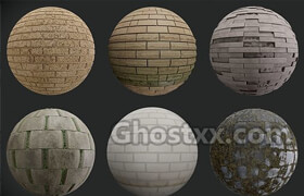 Cgtrader - Wall Pack Vol 1 Texture