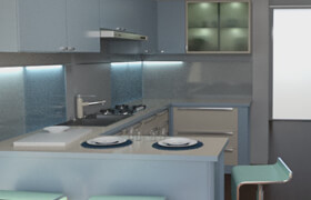 Max Cookie - Photoreal kitchen