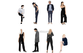 People Illustration Bundle  Victoria P